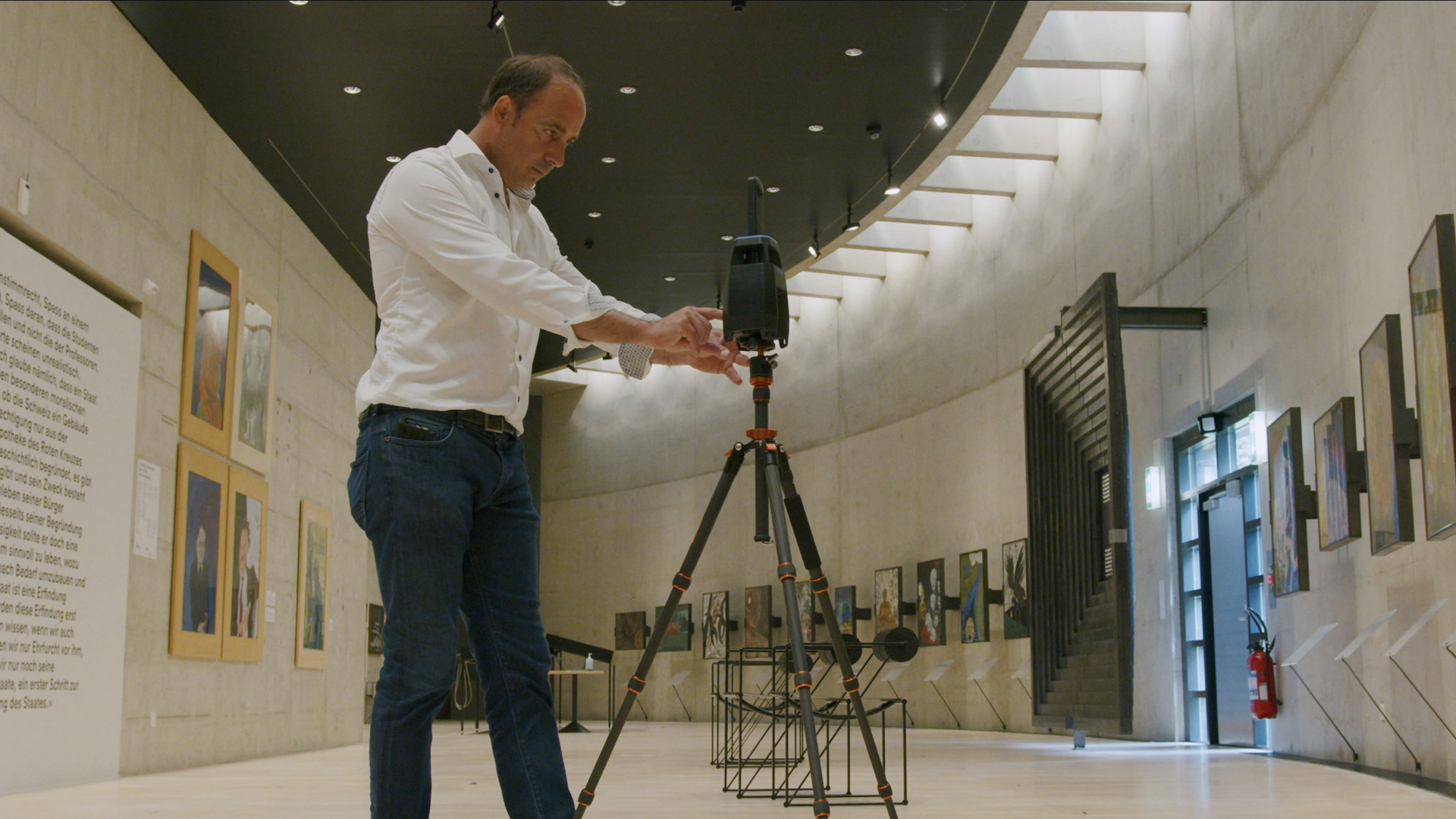 CDN scannage 3D du centre Dürrenmatt en vue d'un musée virtuel